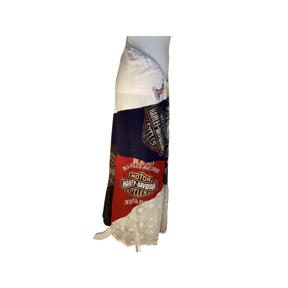 Harley Davidson themed custom skirt